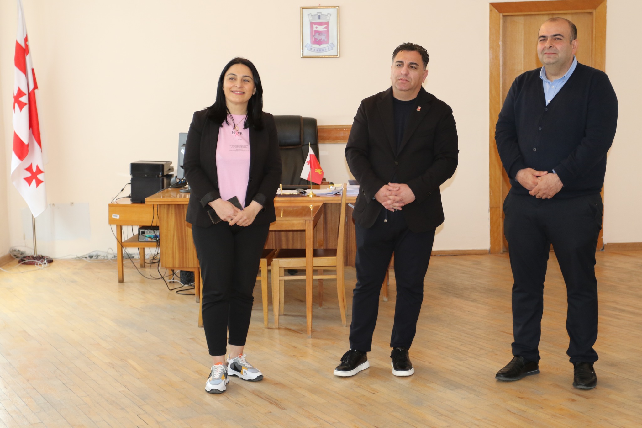 პროგრამის ფარგლებში "ჩემი პირველი კომპიუტერი" დმანისელ წარჩინებულ მოსწავლეებს კომპიუტერები გადაეცათ