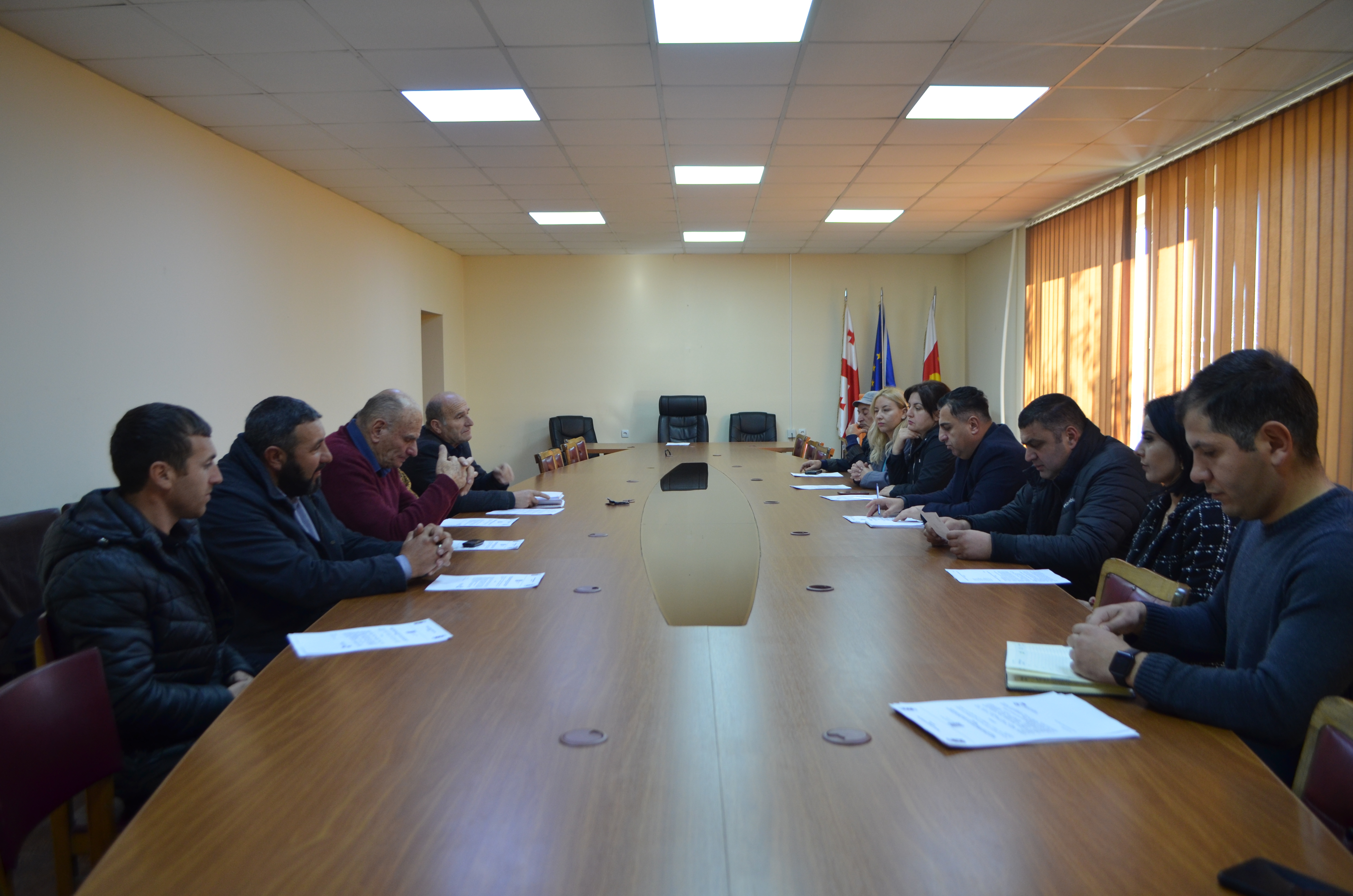 მერიაში სამოქალაქო მრჩეველთა საბჭოს მორიგი სხდომა გაიმართა