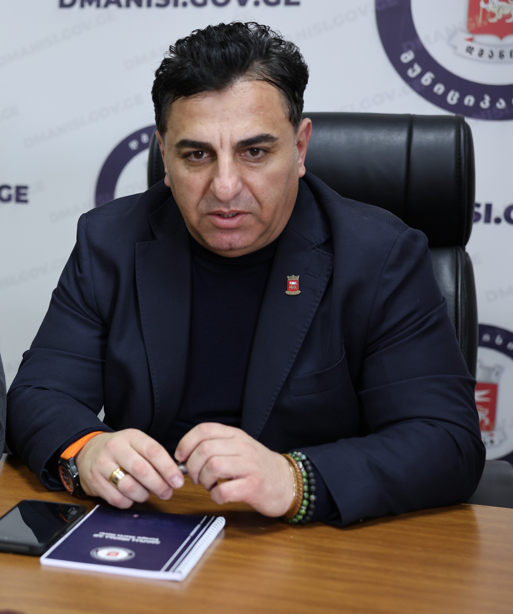 დმანისის მუნიციპალიტეტის მერი კობა მურადაშვილი, მოადგილეებთან ერთად, ადმინისტრაციული ერთეულების წარმომადგენლებს შეხვდა