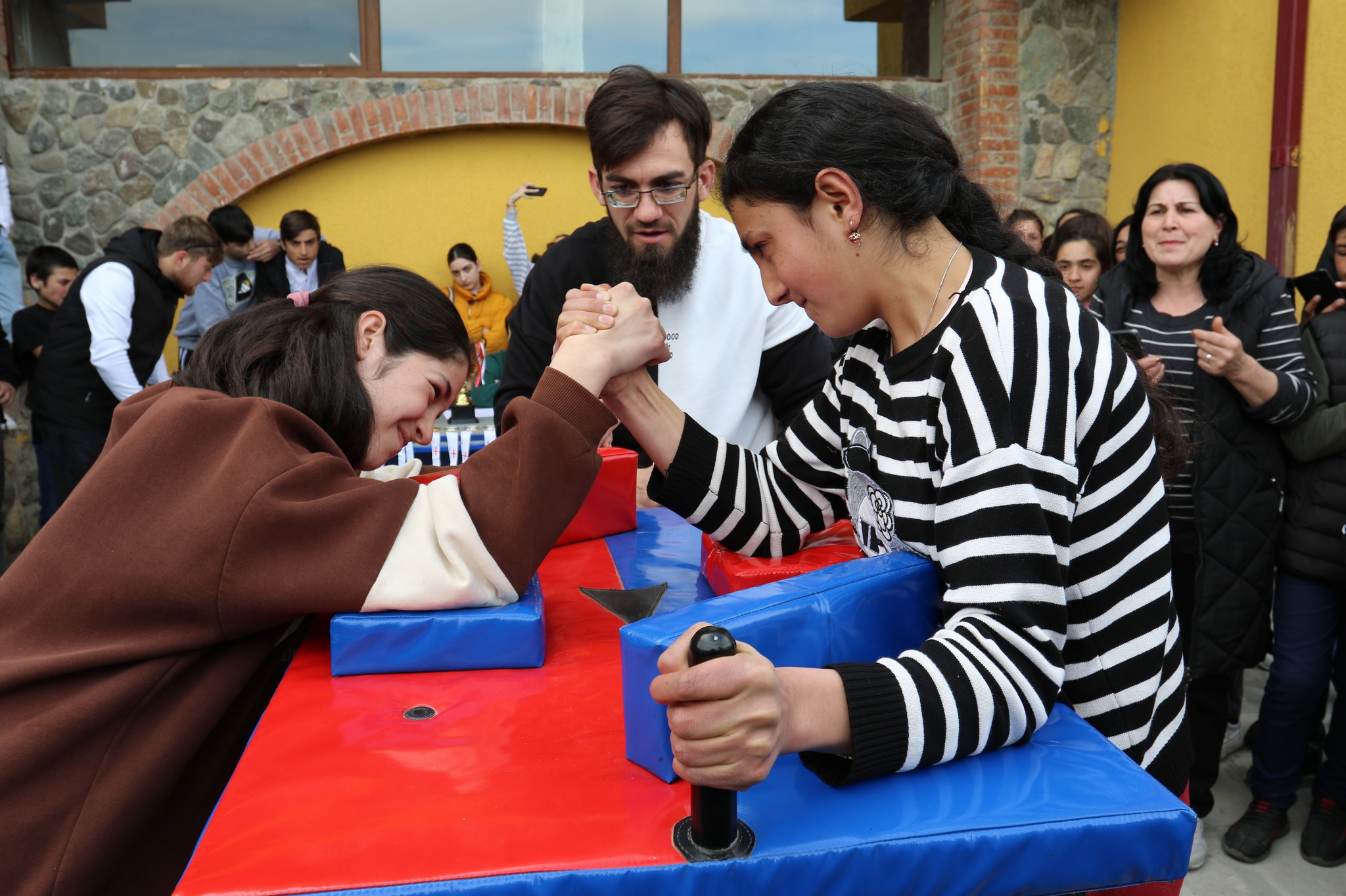 Dmanisi bələdiyyəsində qol güləşi üzrə turnir keçirilib