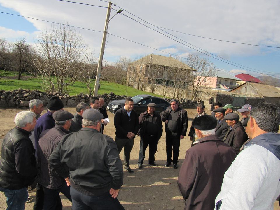 დმანისის მუნიციპალიტეტში მოსახლეობასთან შეხვედრები გრძელდება
