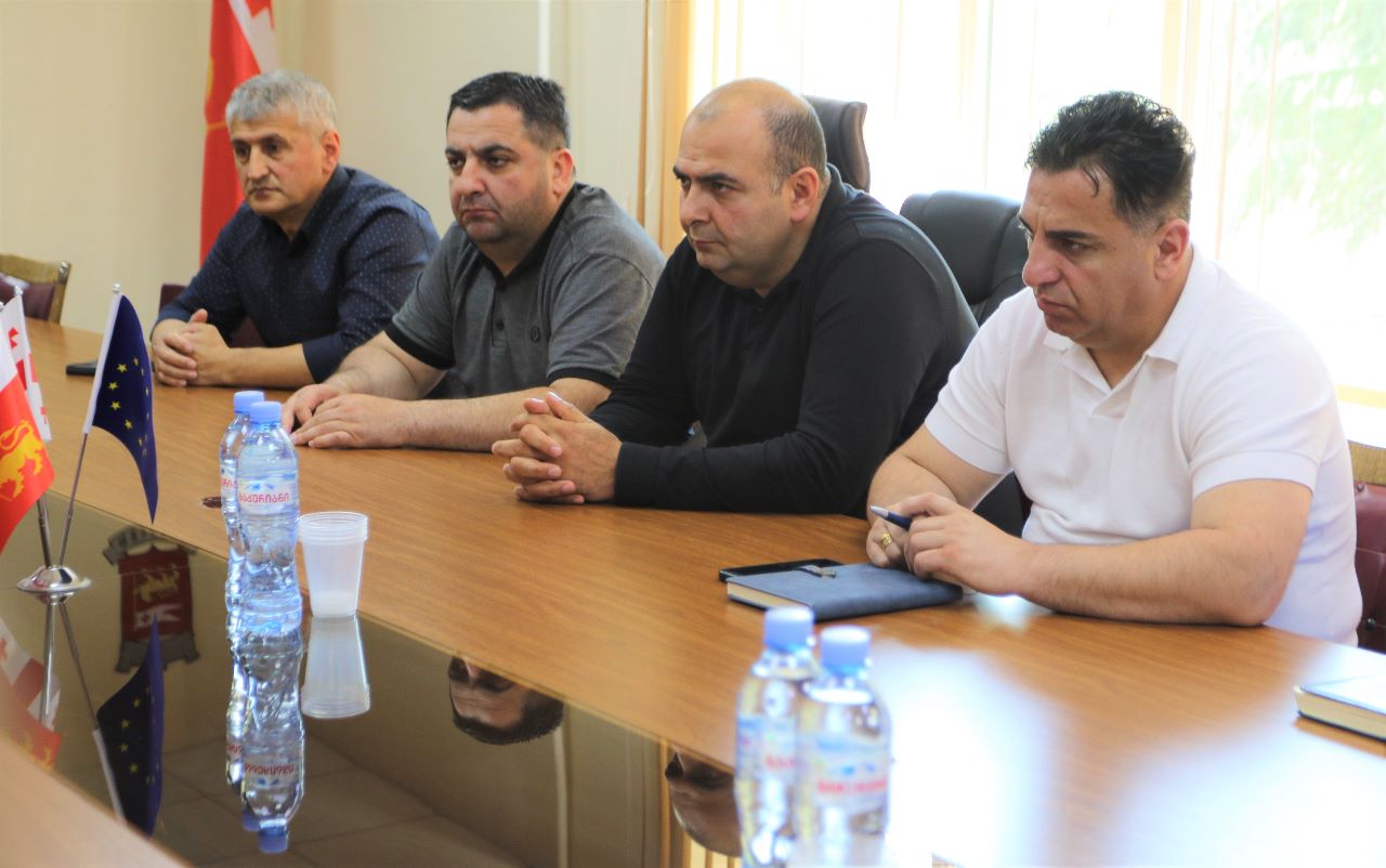 Dmanisi bələdiyyəsinin meri Koba Muradaşvili və şəhər şurasının sədri Paata Kuliaşvili Xalq Müdafiəçisi Ofisi yanında Etnik Azlıqlar Şurasının nümayəndələri ilə işgüzar görüş keçiriblər.