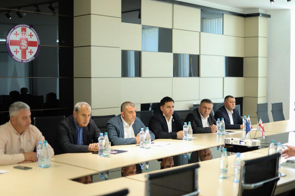 Dmanisi bələdiyyəsinin meri Koba Muradaşvili Kvemo Kartli tullantılarının idarə olunması layihəsi çərçivəsində Dövlət Müvəkkili ilə iş güzar görüşdə iştirak edib.