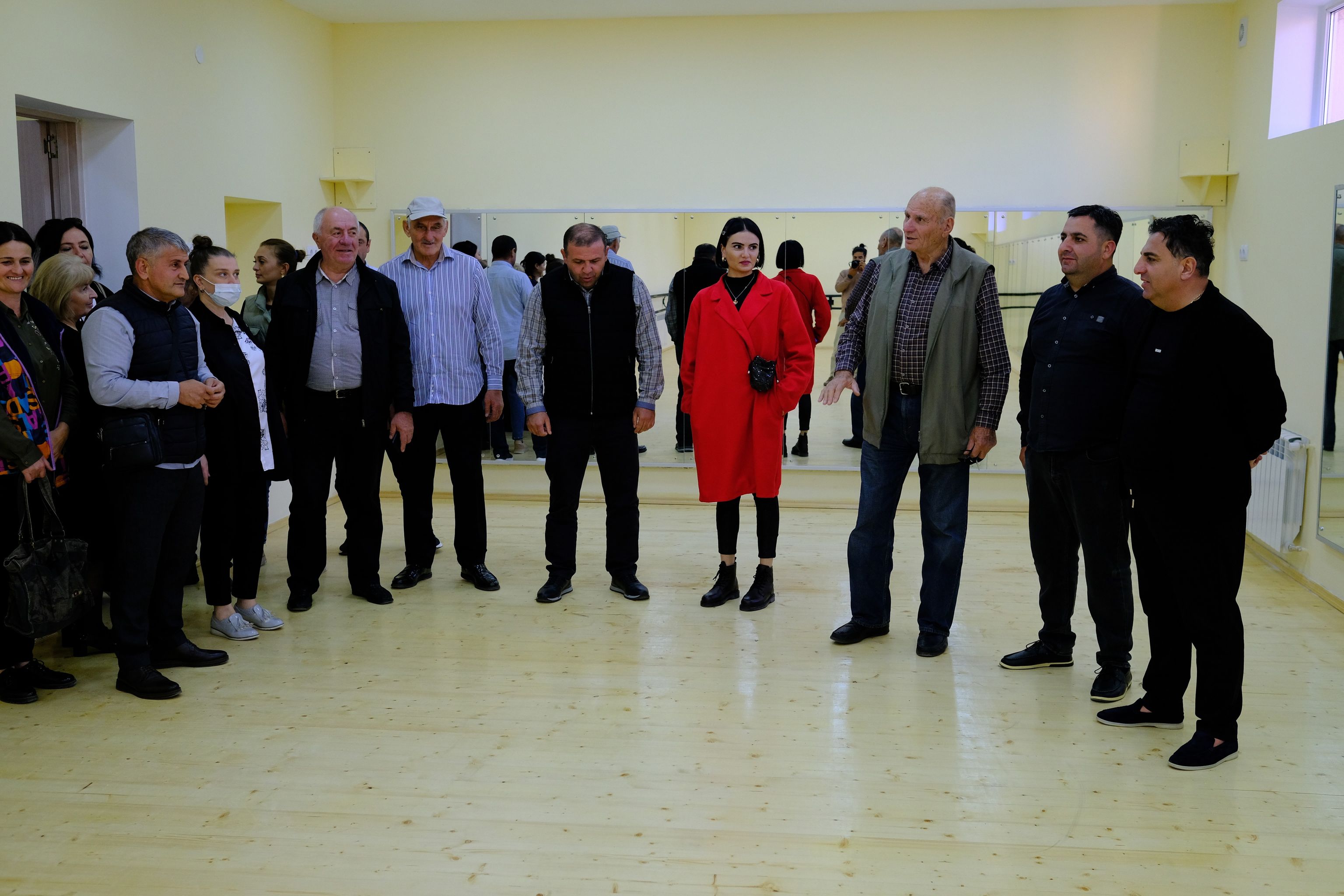 კულტურისა და ხელოვნების ცენტრის ახლადრეაბილიტირებული სარეპეტიციო დარბაზი გაიხსნა