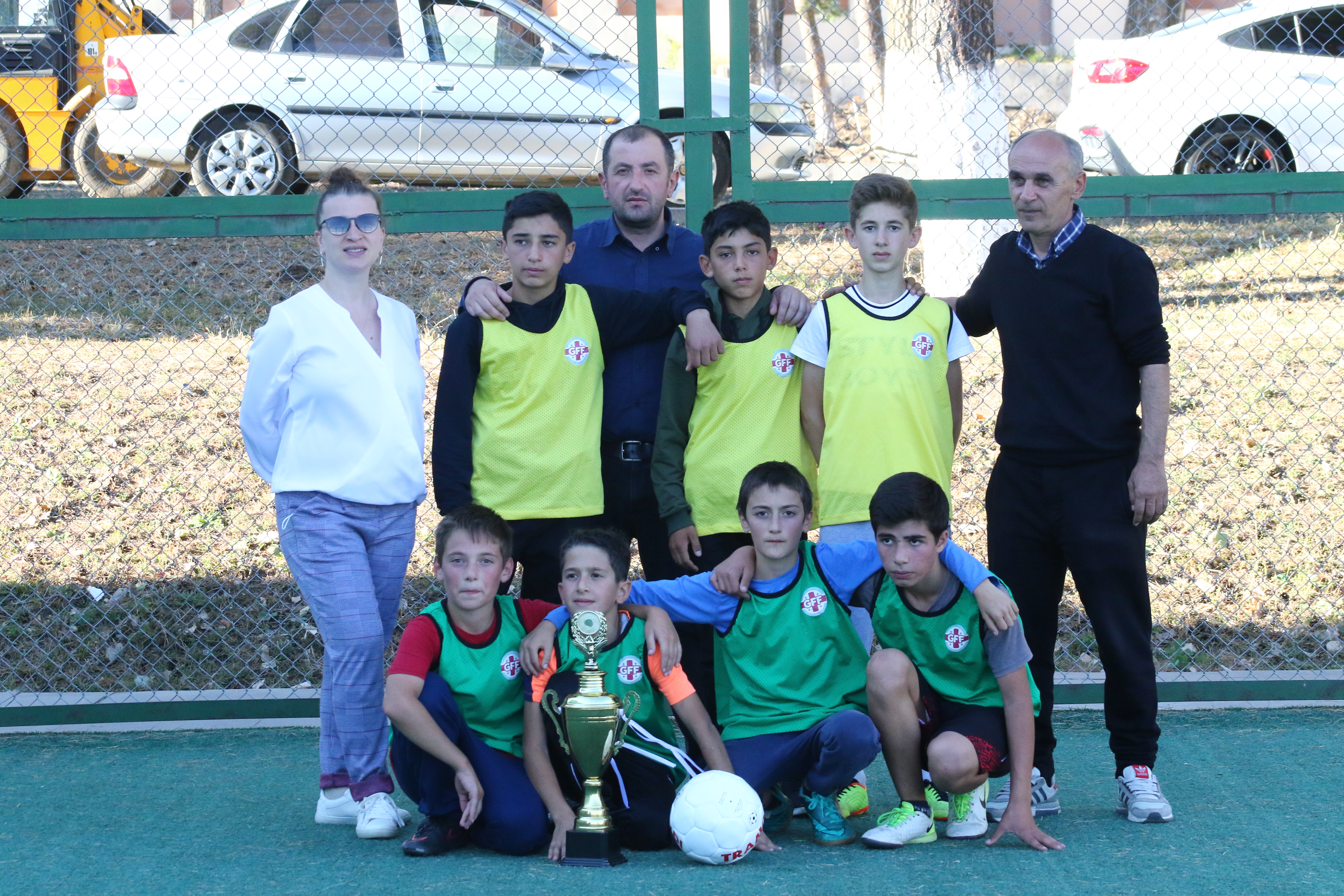 "სასკოლო სპორტული ოლიმპიადა 2022-2023-ის“ გახსნასთან დაკავშირებით, მინი ფეხბურთში შეჯიბრი გაიმართა